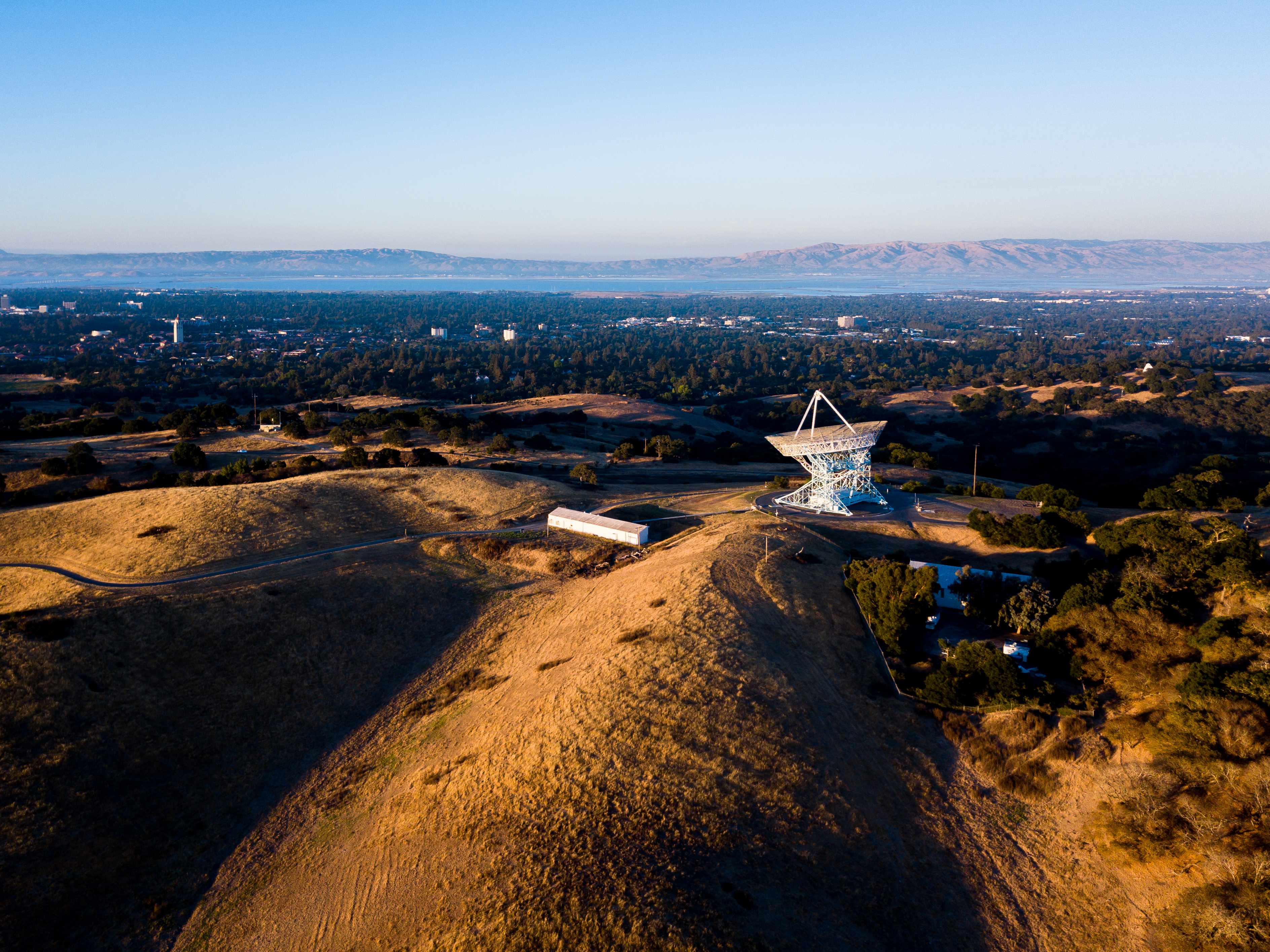 Aerial view of Palo Alto.
